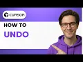 How to Undo in Cursor AI 2026 Full Guide