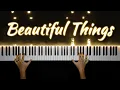Download Lagu Benson Boone - Beautiful Things  | Piano Cover with PIANO SHEET