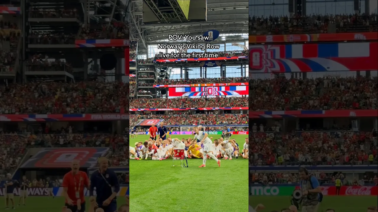 I saw Norway’s Viking Row live at the #FIFAWorldCup… #AD