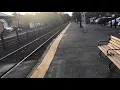 West Concord MA MBTA Commuter Rail 1052 Inbound to Boston West Concord Station