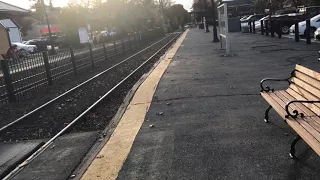 West Concord MA MBTA Commuter Rail 1052 Inbound to Boston West Concord Station