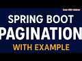 Spring Boot Pagination REST API Example JPA Tutorial Step by Step