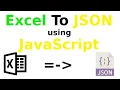 Effortlessly Convert Excel to JSON with JavaScript Streamline Your Data Management with Sheet Js