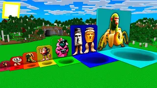 البقاء على قيد الحياة في شيمبانزيني بانانيني جارمارارام شابونيرو جولوبريرو حفر في ماين كرافت 