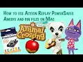 Action Replay Power Saves Amiibo and Bin Files on Mac for ACNH