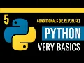 Conditionals If elif else - Python Guide Part 5