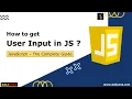 Getting User Input in JavaScript Window Prompt JavaScript Tutorial Kaliyona In Kannada