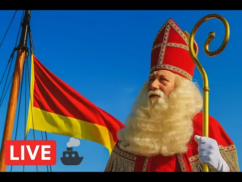 Video Terugblik: live-uitzending van de Sinterklaasintocht in Veendam op 15 november 2025 door ParkstadVeendam.