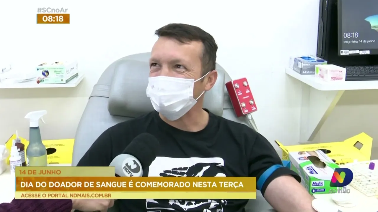 14 de junho: Dia do Doador de Sangue é comemorado nesta terça