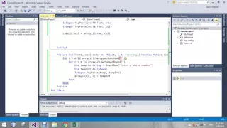 VB 2D Array Getting Data from User