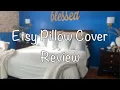 Etsy Pillow Cover Review SD 480p