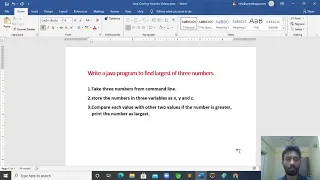 Java Program to Find Largest of Three Numbers