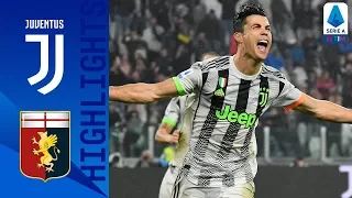 Juventus 2-1 Genoa Ronaldo Wins it Late-On as Both Teams See Red Serie A