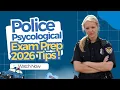 Police Psychological Exam Prep 2026 Questions Formats Scoring Everything They Ask