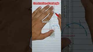 Construction of rectangle