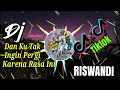 Dj Dan Ku Tak Ingin Pergi Karena Rasa Ini _RISWANDI_VIRAL!!