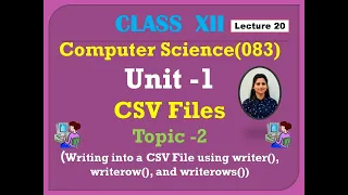 CSV File Writer writerow vs writerows Explained in Python