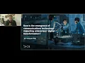 Digital transformation and communications technology a symbiotic relationship Webinar