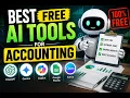 BEST FREE AI Accounting Tools 2026 10 AI Tools Every Accountant Must Learn in 2026