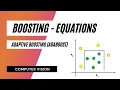 Boosting in Machine Learning - Equations