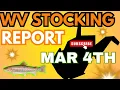 WV Stocking Report Mar 4th