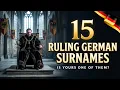 If Your Surname Is on This List Your Ancestors Ruled Medieval Germany
