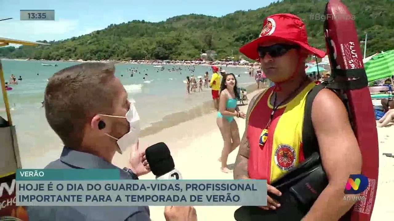 Nesta terça é o Dia do Guarda-Vidas, profissional importante para a temporada de verão