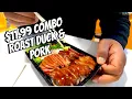 11 99 Roasted Duck Roast Pork platter Vietnamese Bahn Mi at Hung Vuong Supermarket in Newark De