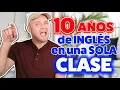 Te ahorraré 10 AÑOS de aprender inglés en SOLO 1 HORA 😱 | Curso de Inglés Gratis | Aprender Rápido