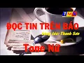 [KARAOKE] Đọc tin trên báo (Thanh Sơn Pre.1975) – Tone Nữ - #coverbytmn