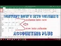 How to Convert Rows to columns and Columns to Rows In Excel