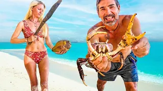 How We Feed Our Family On an UNINHABITED ISLAND 🏝️  S.V. Delos Ep. 430