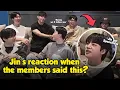 Download Lagu Shocked! Jin's Reaction about Members Planning to go Wherever Jin's tour is held to do this?!