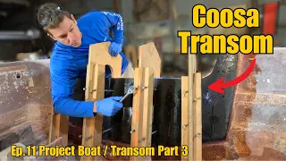 Fiberglassing A Composite Boat Transom The RIGHT Way