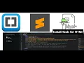 Download HTML Editor Brackets Setting up the Environment