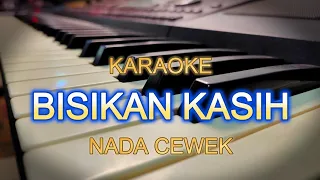 bisikan kasih karaoke nada cewek