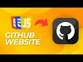 Host website on github for free in just 2 mins