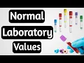 Normal Lab Values Nursing Normal Value Of All Laboratory Test Nursing Notes