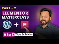 Elementor Pro WordPress Tutorial - Elementor Pro Tutorial