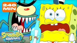 4 HOURS Of Plankton Being THIS Close SpongeBob 