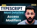 TypeScript Hindi Tutorial Access Modifiers