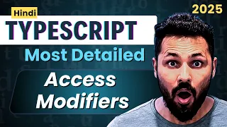 TypeScript Hindi Tutorial Access Modifiers
