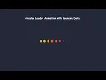 Circular Loader Animation with Bouncing Dots