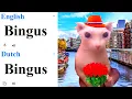 Bingus Cat in different languages meme