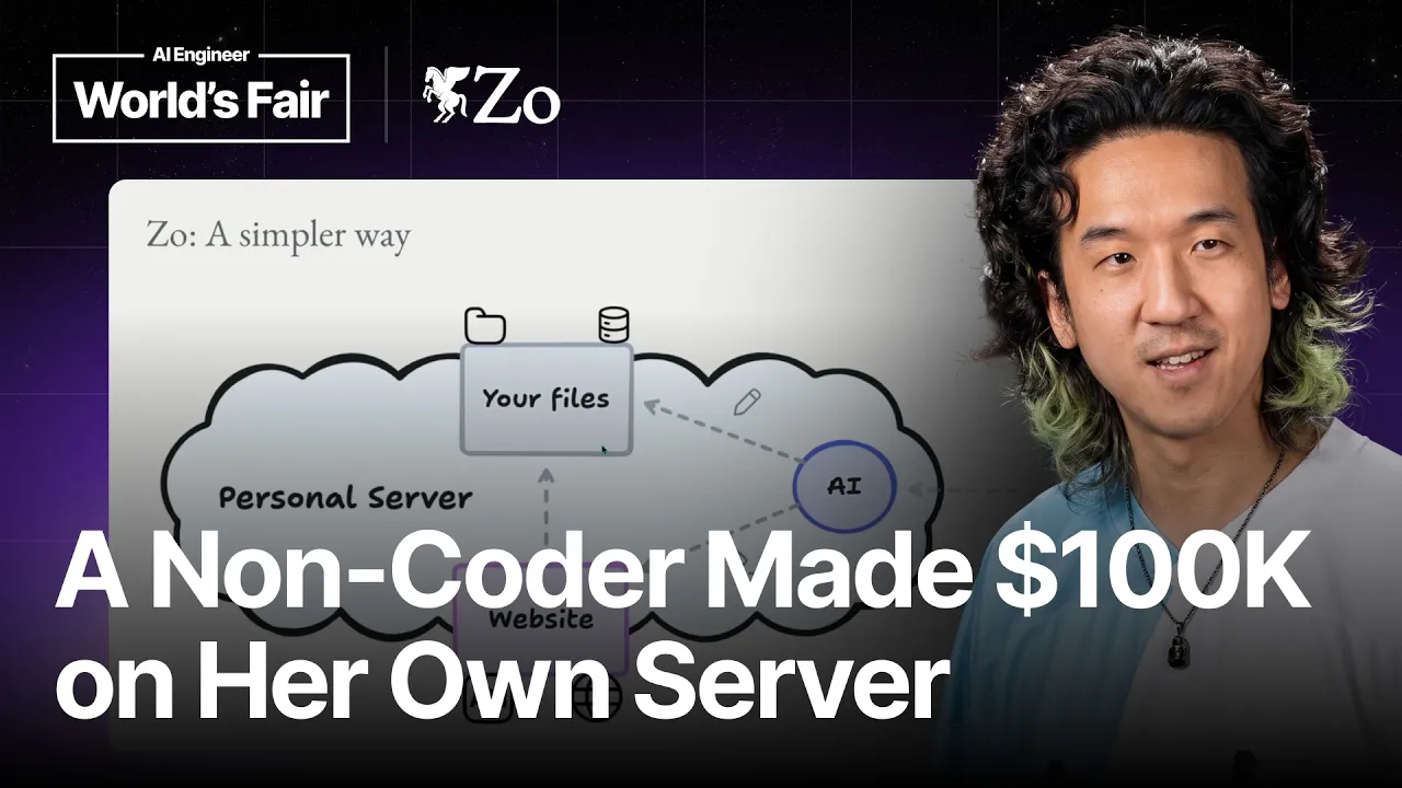 Everyone Gets A Software Company — Benjamin Guo, Zo Computer: video thumbnail