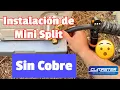Installing a Gree Mini Split with Python Line Set We didn t use conventional copper