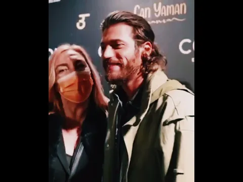 Canyaman with his fansππ