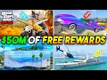 EVERY FREE REWARD in GTA Online How To Get Them UPDATED 2026