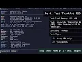 Test Re-encoding 4K using FFmpeg on ThinkPad P50