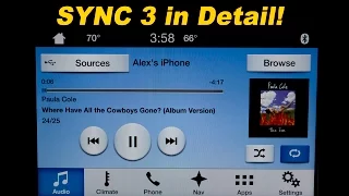 Ford SYNC 3 Review - IN DETAILED 4K